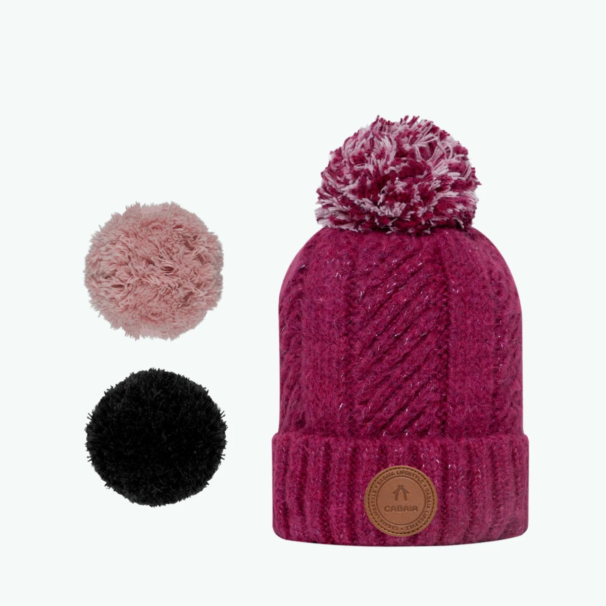 Bonnet Garibaldi Framboise - Cabaia - 