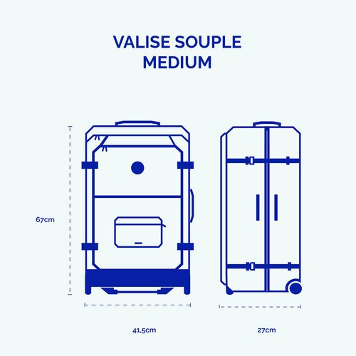 Set de 2 valises Reykjavik - Cabaia -  - Cabaia