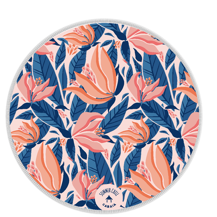Serviette ronde Bora Bora - Cabaia - 