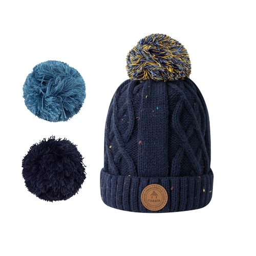 Bonnet Jus de Pomme Navy Bébé - Polaire - Cabaia