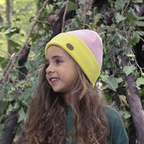 Bonnet Arcata Sunset Jaune & Rose - Cabaia -  - Cabaia